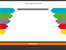 Tablet Screenshot of marburger-forum.de